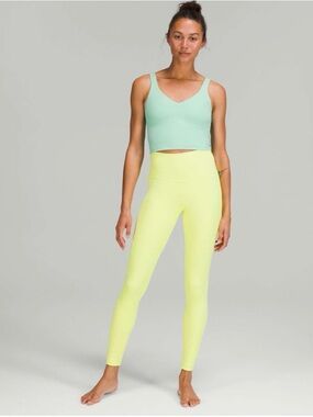 Lululemon Align Cropped Tank Wild Mint